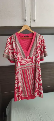 Vestido Boho-chic Doce Trama PP (veste P e M)