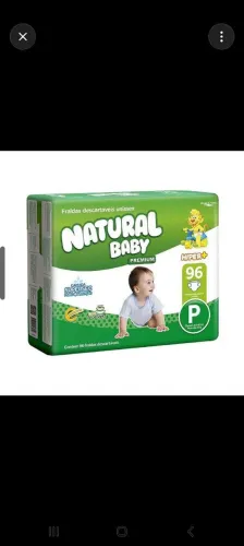 Doação Fralda Natural Baby Premium (Tamanho M) Hiper