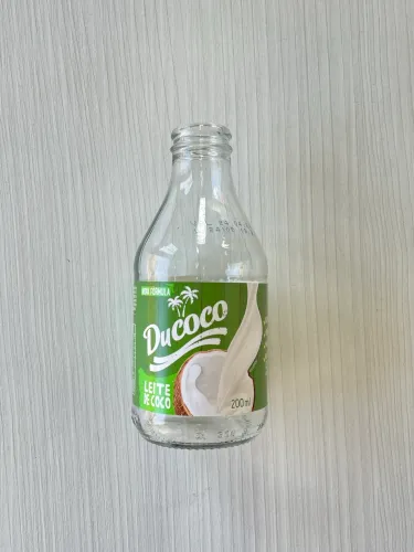 VIDRO de leite de coco