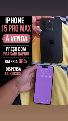 Vende-se 15 Pro Max