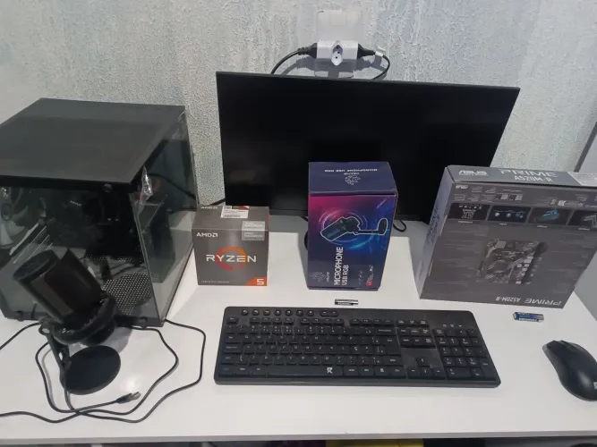 PC Computador Gamer Setup + Itens