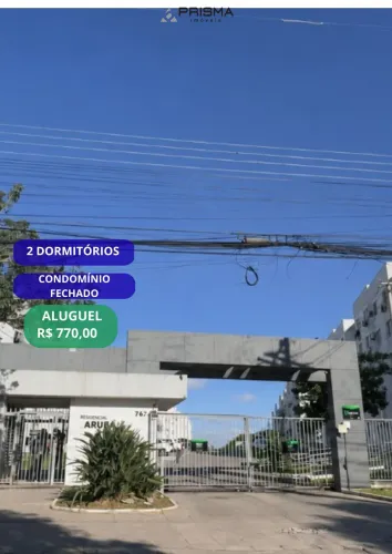 Apartamento 2 dormitórios, em condomínio fechado com portaria 24 horas, salão de