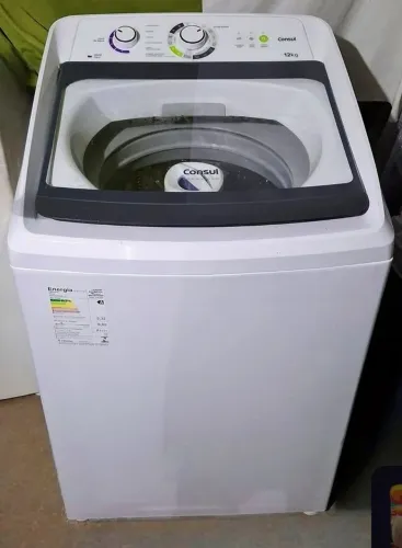 Lavadora Consul 12kg 220v - Tecnologia Modena Cesto Inox, FUNCIONANDO - 3 Meses Garantia