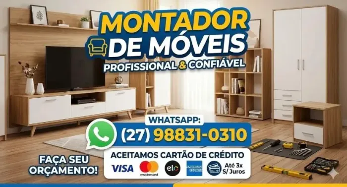 Montador de móveis profissional
