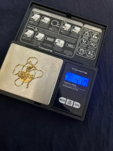 Cordão feminino de ouro 18k