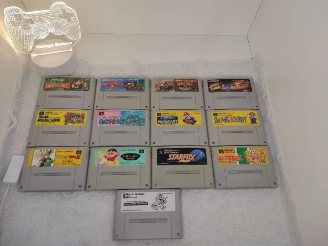 Lote jogos Super Nintendo/Super Famicom