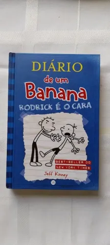 Livro Diário de um banana 2: Rodrick é o cara, de Kinney, Jeff, vol. 2.  capa dura