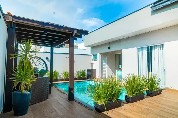 Casa térrea à venda no Condomínio Real Park Sumaré | Piscina, energia solar e área gourmet