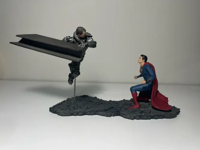 Superman vs Zod DC Collectibles 1/12