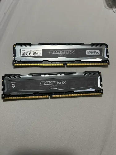 Memória RAM 2x16/32GB Crucial Ballistix Sport LT c/ dissipador de calor
