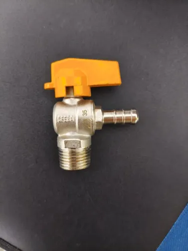 Válvula de Esfera Angular 1/2" para Gás Emmeti