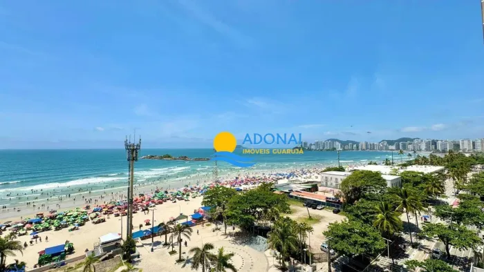 Apartamento frente mar com lazer Pitangueiras Guarujá