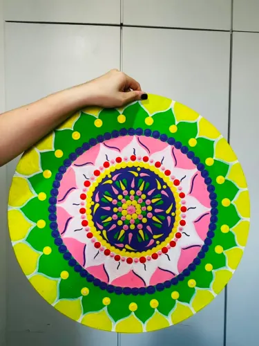Mandalas de pontilhismo