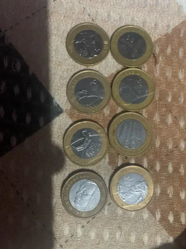 Moedas colecionáveis 