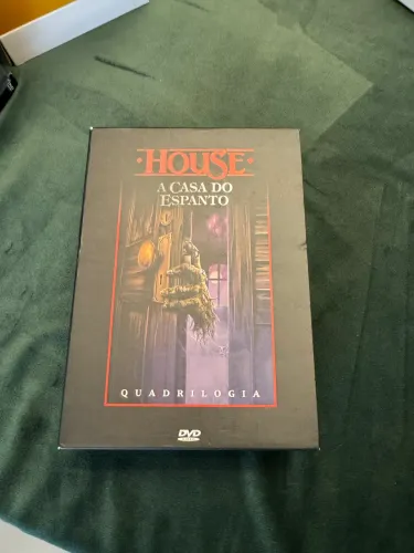 Dvd House a casa do espanto quadrilogia - 4 filmes