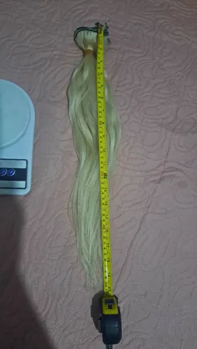 ? DESAPEGO URGENTE ? CABELO LOIRO HUMANO PREMIUM ? ? DE R$500 POR APENAS R$450 ?