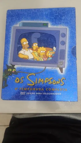 Dvd Os Simpsons 4 Temporada Edição de Colecionador.