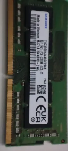 2X MEMÓRIA 8GB DDR4 3200MHZ NOTEBOOK SAMSUNG