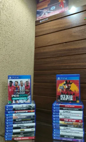 LOTE DE JOGOS PARA PS4 TODOS 1350