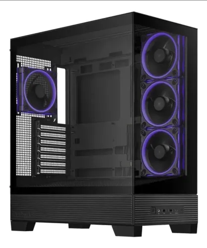 Gabinete Gamer Asus A31 Plus Atx Rgb 4 Fans Argb Vidro Tempe Preto