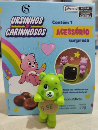 Pin de Celular Ursinhos Carinhosos - Boa Sorte