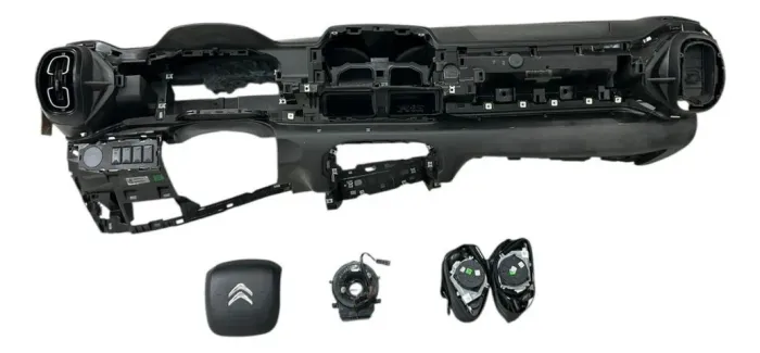  Kit Airbag Completo C3 2023/2024 Preto