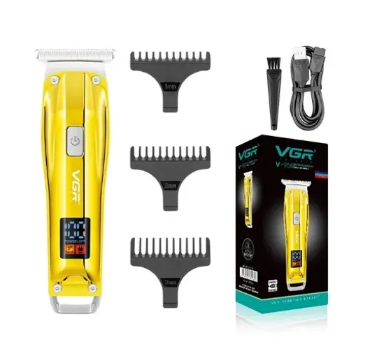 Produto Novo Maquina de Cortar Cabelo VGR V956 USB Display Digital