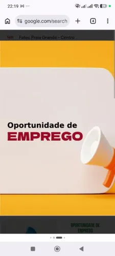 Vaga para costureira