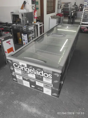 Bh Ilha expositora de congelados Fricon 