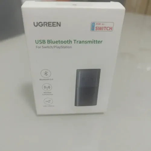 Adaptador USB-A UGREEN Bluetooth 5.0 Áudio Nintendo e Playstation <br>