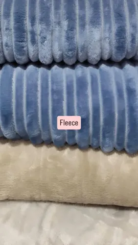 Fleece liso e estampado 