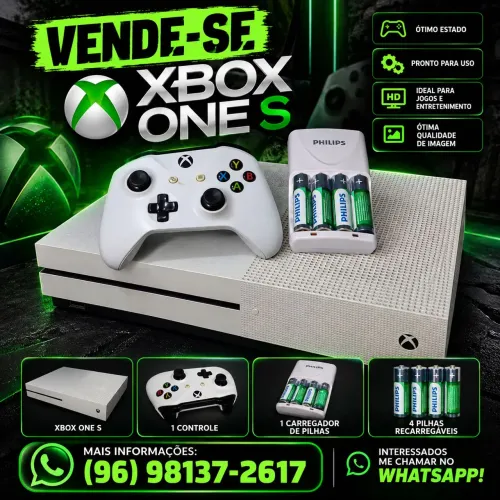 VENDE-SE XBOX ONE S