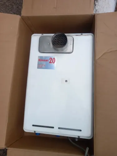 Aquecedor a gás rinnai 20