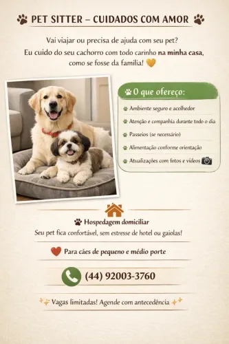PET SITTER - MARINGÁ