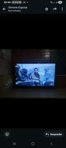 Teve led 43 polegadas samsung, não é smart