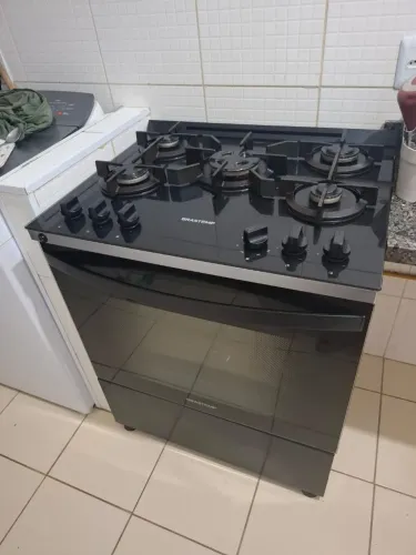 Fogão 5 bocas brastemp