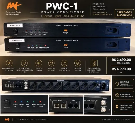 AAT PWC-1 Power Conditioner - Condicionador de Energia