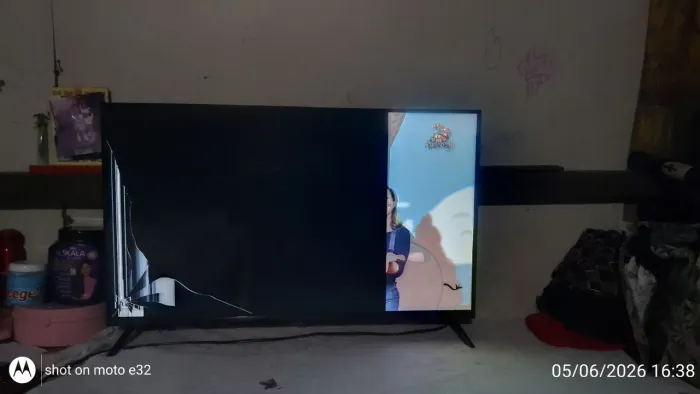 Tv com defeito
