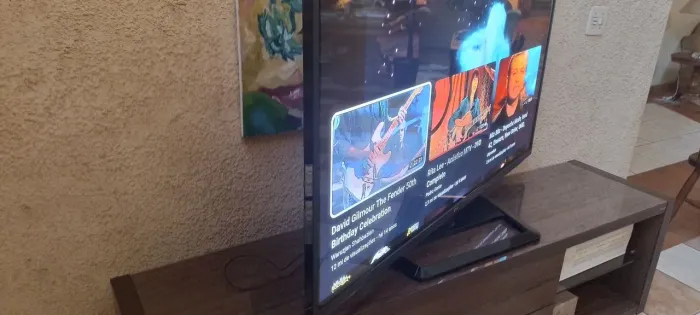 TV LG Plasma 60 polegadas.  Um cinema!