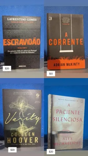 Livros diversos e mangá Jujustu Kaisen 