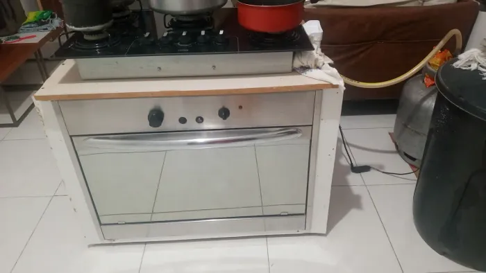 Fogão cooktop+forno