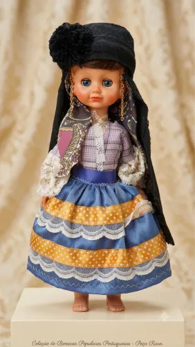 Boneca Antiga Típica Portuguesa - Coleção / Vintage