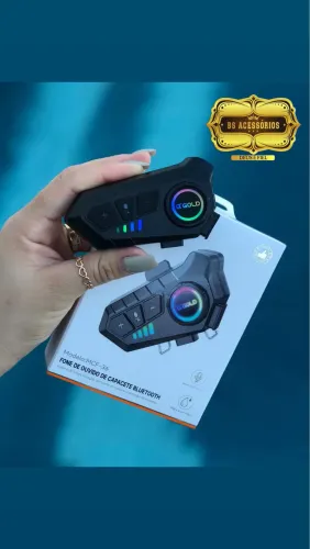 Fone pra capacete bluetooth