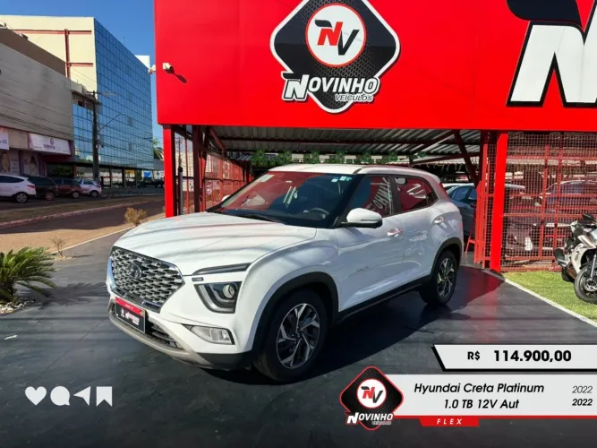 Hyundai Creta Platinum 1.0 TB 12V Flex AUT 2022