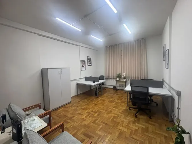 Sala Comercial Mobiliada para Alugar no Centro BH  Ed. Maletta