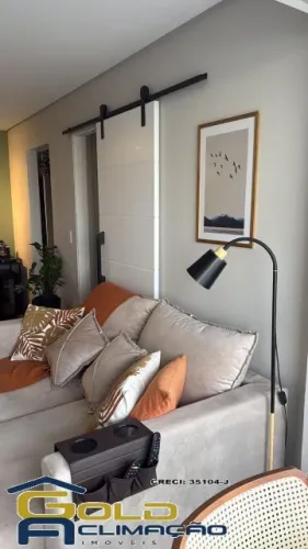 Apartamento totalmente reformado | Porteira Fechada | 43 m² | 1 Suíte | Varanda Gourmet
