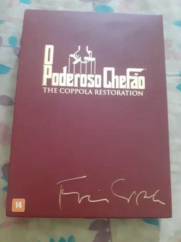 TRILOGIA O PODEROSO CHEFÃO DVD EDIÇÃO ESPECIAL COPPOLA 