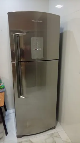 Vendo geladeira duplex Brastemp frosfree inox 440 litros