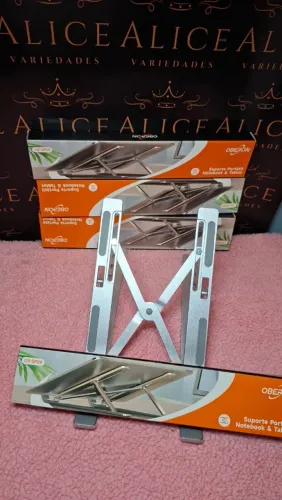 Suporte de notebook em alumínio 