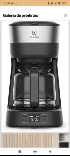 Cafeteira programável Eletrolux